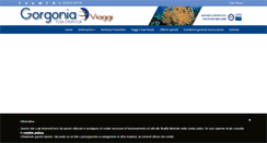 Desktop Screenshot of gorgoniaviaggi.com